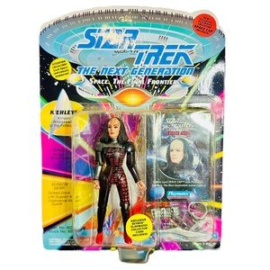 Star Trek The Next Generation K’EHLEYR 1993 Playmates Figure w/ Space Cap NEW!